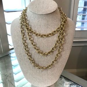 Stella & Dot Gold Chain Necklace